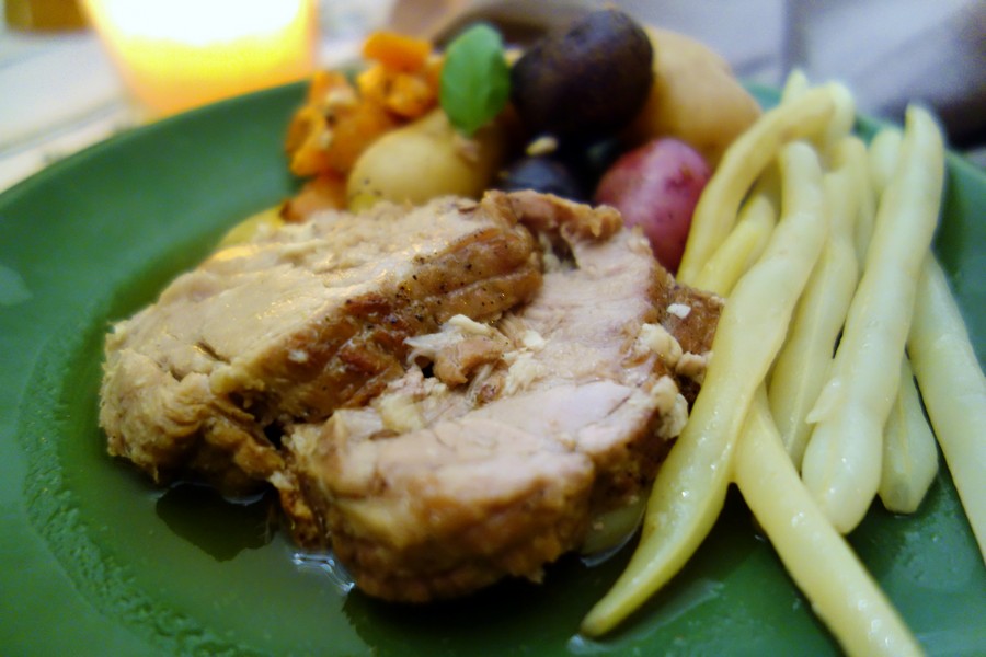 Porcelet Roti rôti de porcelet de Gaspor à l’ail et cumin | evakuisine