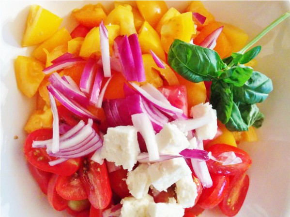 salade-tomates-feta-melon