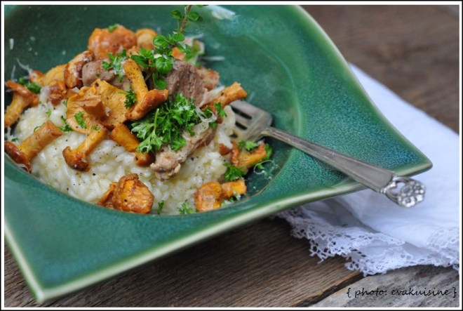 risotto-chanterelles