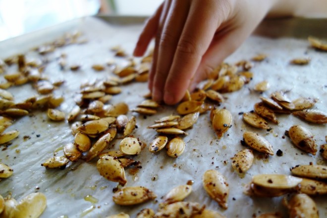 citrouille-graines-grillées